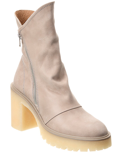 Shop Free People Jack Leather Boot In Grey