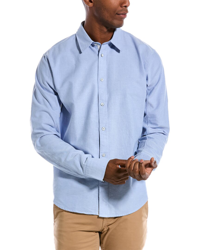 Shop Rag & Bone Fit 2 Engineered Oxford Shirt In Blue