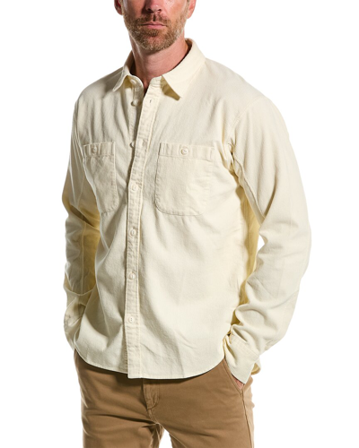 Shop Rag & Bone Gus Corduroy Shirt In White