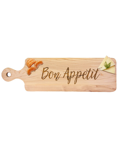Shop Maple Leaf At Home Bon Appetit Handled Maple Bread Board