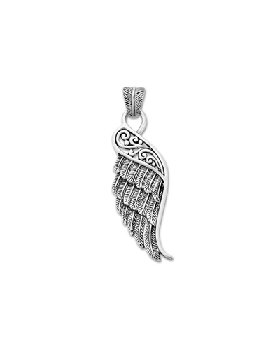 Samuel B. Silver Feather Pendant