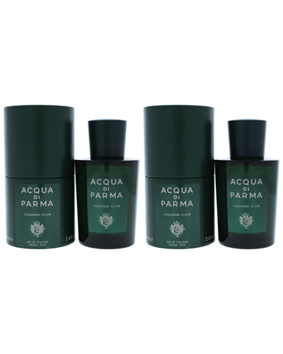 Shop Acqua Di Parma Men's 3.4oz Colonia Club Edc Spray Pack Of 2