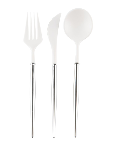Shop Sophistiplate Bella 36pc Cutlery Set In Silver