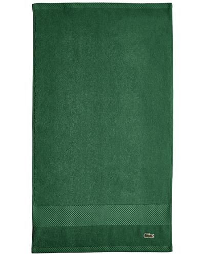 Shop Lacoste Heritage Antimicrobial Hand Towel In Green