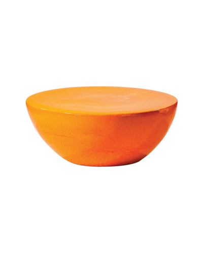 Shop Seasonal Living Bowness Coffee Table In Orange