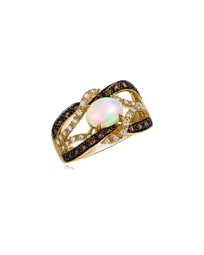Shop Le Vian ® 14k Honey Gold™ 1.38 Ct. Tw. Diamond & Opal Ring