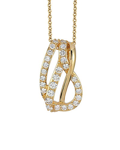 Shop Le Vian 14k 0.57 Ct. Tw. Diamond Necklace In Gold