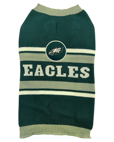 Shop Pets First Nfl Philadelphia Eagles Pet Sweater In Multicolor