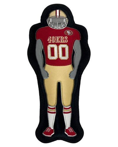 Shop Pets First Nfl San Francisco 49ers Player Tough Toy In Multicolor