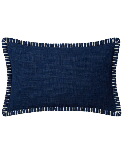 Shop Loloi 13in X 21in Decorative Pillow In Blue