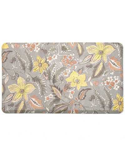 Shop Floorpops Alise Anti-fatigue Comfort Mat In Grey