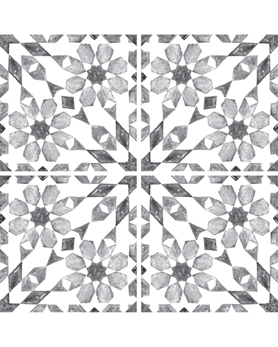 Shop Inhome Catalan Peel & Stick Backsplash Tiles Set Of 2 In Grey