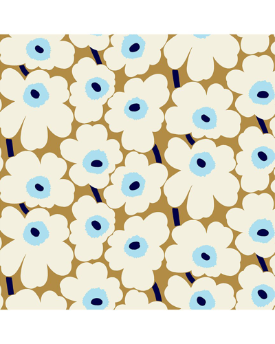 Marimekko Beige Pieni Unikko Peel & Stick Wallpaper In Beige