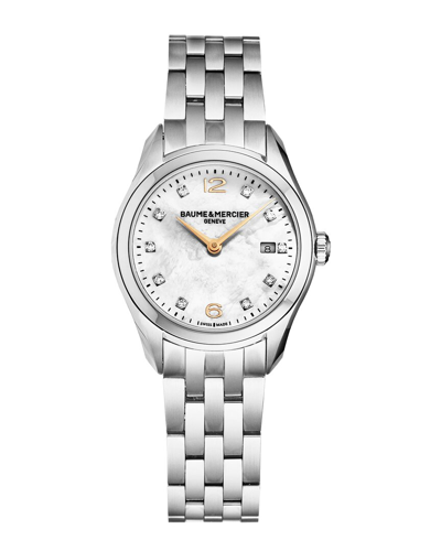 Shop Baume & Mercier Women's Clifton Watch
