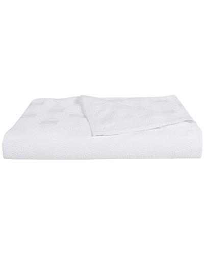 Shop Anne De Solene Anne De Solène Dahlia Blanc Coverlet