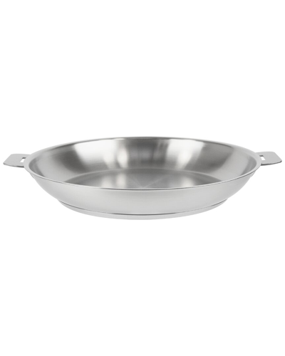 Shop Cristel Mutine Satin 10in Fry Pan With Removable Handle Handle In Silver