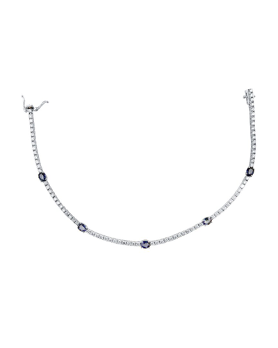 Sabrina Designs 14k 2.77 Ct. Tw. Diamond & Sapphire Bracelet