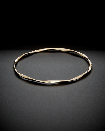 Italian Gold 14k  Twist Bracelet