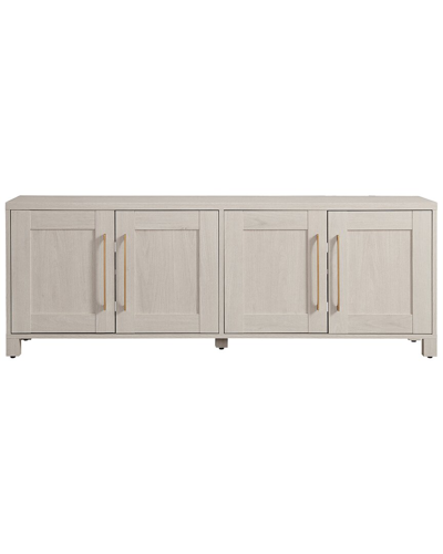 Shop Abraham + Ivy Chabot Rectangular Tv Stand For Tv's Up To 75 In Alder White
