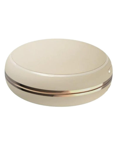 Multitasky Macaron Beige Power Bank/hand Warmer/mirror In Beige