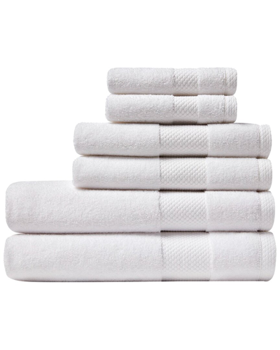 Lacoste Heritage Anti-microbial Supima Cotton 6 Piece Bath Towel Set