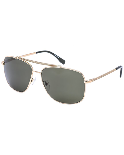 Shop Lacoste Men's L188s 59mm Sunglasses In Gold