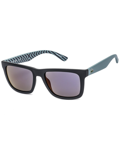 Shop Lacoste L750s Sunglasses In Blue