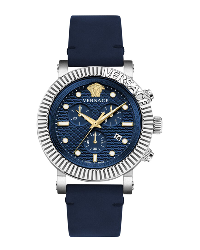 Shop Versace Men's V-chrono Classic Watch