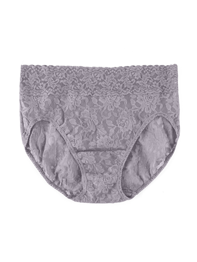 Shop Hanky Panky Signature Lace French Brief In Grey