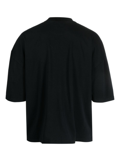 Shop Henrik Vibskov Vibs Organic-cotton T-shirt In Black