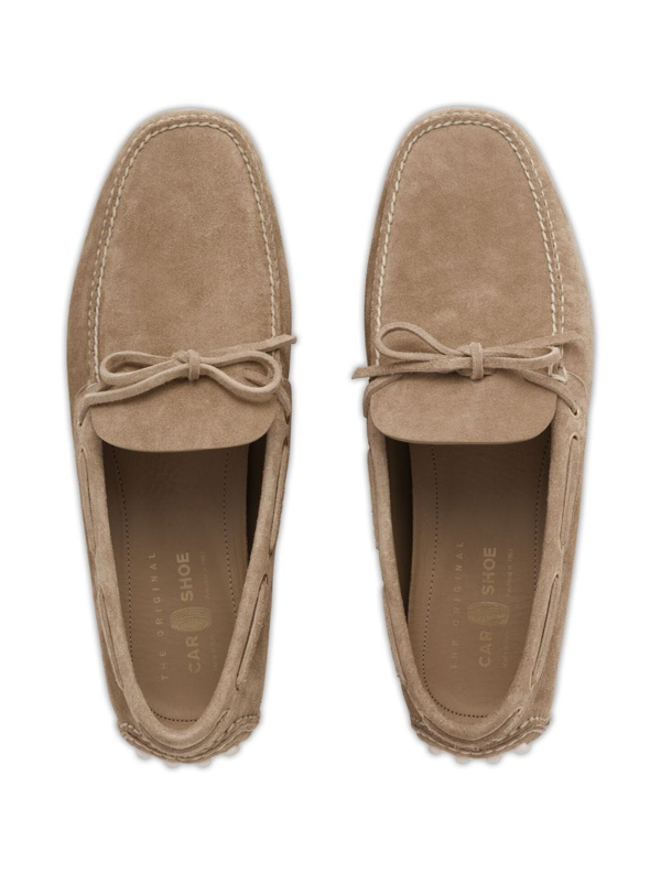 Car Shoe Lux Driving suede loafers - Neutrals