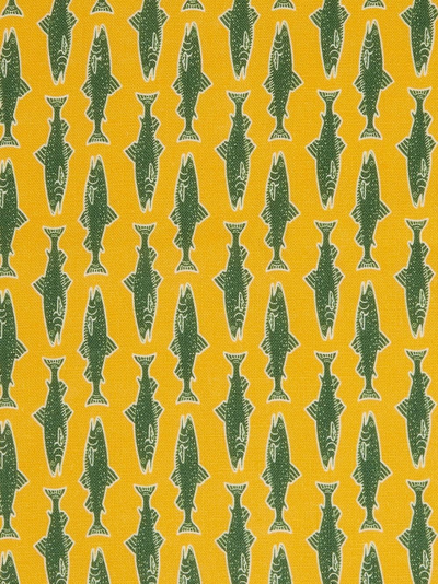 La Doublej X Passalacqua Como Fish Napkin (set Of Two) In Yellow