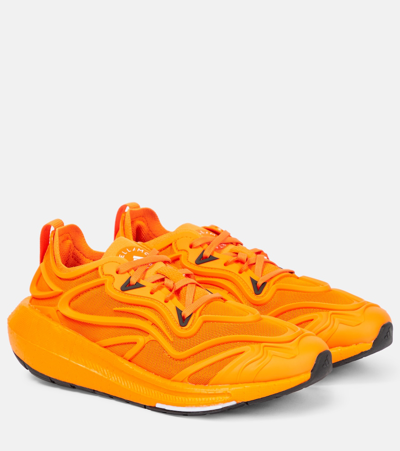 Shop Adidas By Stella Mccartney Ultraboost 23 Mesh Sneakers In Orange