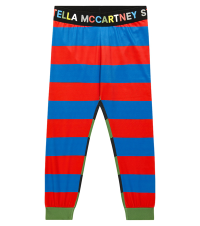 Shop Stella Mccartney Printed Leggings In Multicoloured