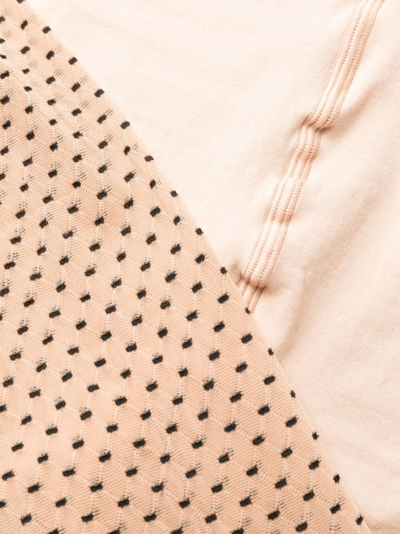 Wolford Control Dots Tights In Neutrals