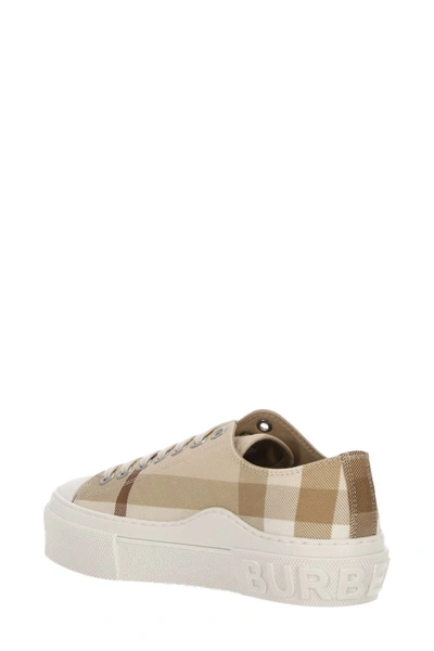 Shop Burberry Sneakers In Soft Fawn