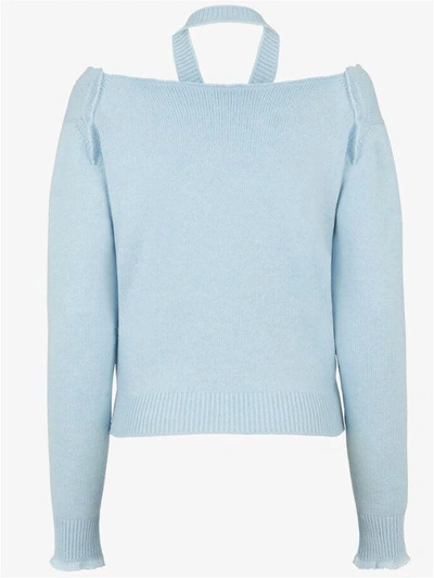 Fendi Pullover In Prisca-azzurro