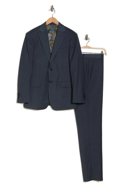 Shop English Laundry Trim Fit Two-button Suit In Blue
