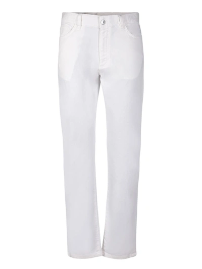 Shop Ermenegildo Zegna Zegna Jeans In White