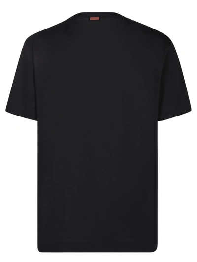 Shop Ermenegildo Zegna Zegna T-shirts In Black