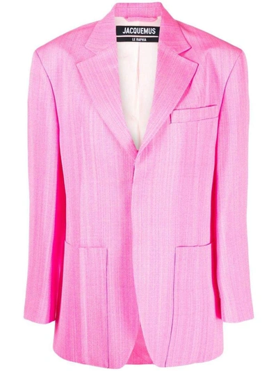 Shop Jacquemus Jackets In Pink