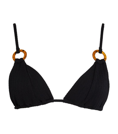 Shop Boteh Andri Triangle Bikini Top In Black