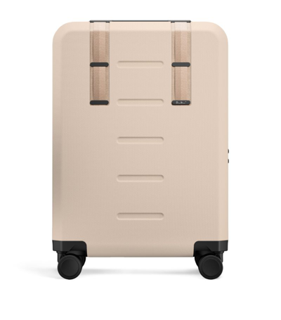 Shop Db Ramverk Carry-on Suitcase (53.5cm) In Beige