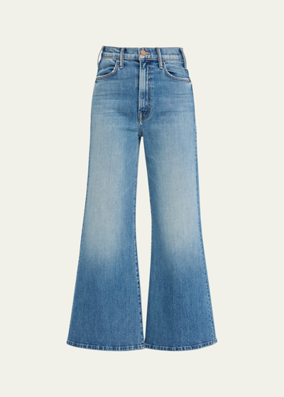 Shop Mother The Hustler Roller Ankle Jeans In High On Th