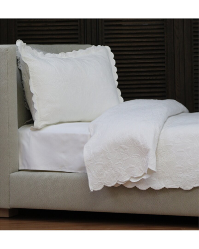 Shop Belle Epoque Les Fleurs Sham In White