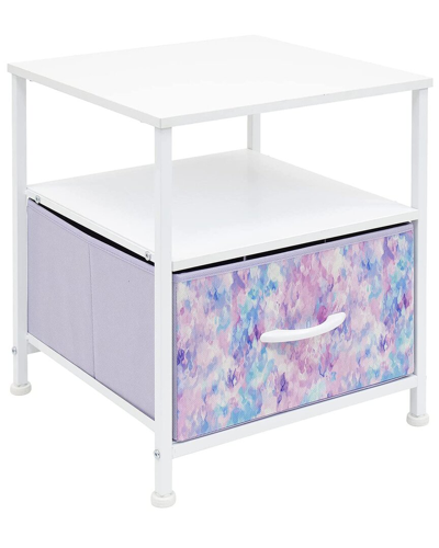 Sorbus 1 Drawer Table Dresser In Purple