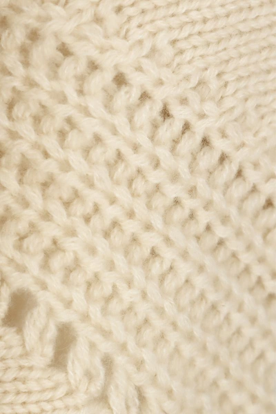 Shop Ermanno Scervino Soft Turtleneck Sweater In White