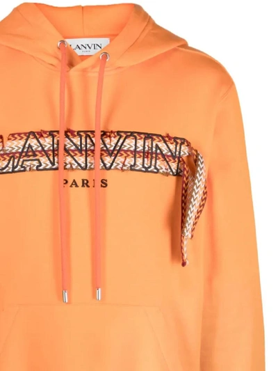 Shop Lanvin Sweaters In Bright Orange