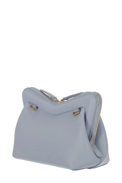 Shop Mansur Gavriel Bags In Cielo