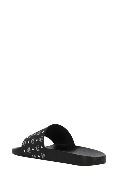Shop Mcm Flat Shoes In Black